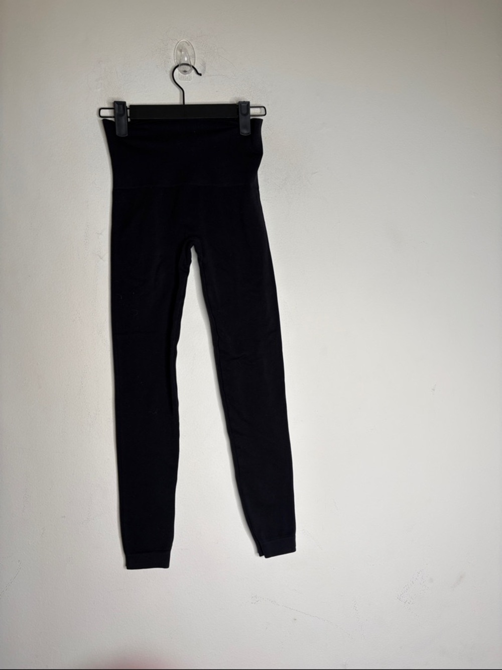 SPANX Black High-Waist Shaping Leggings
